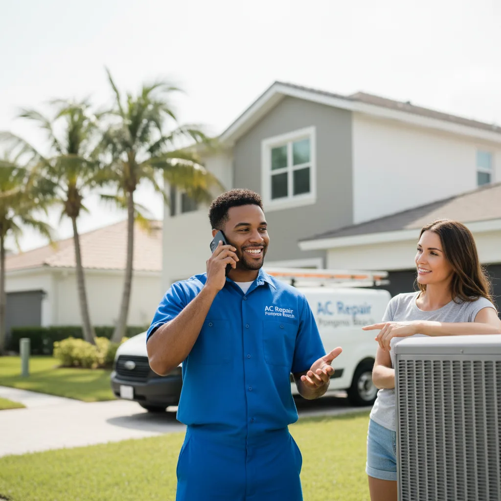 AC Repair Pompano Beach customer support in Troy